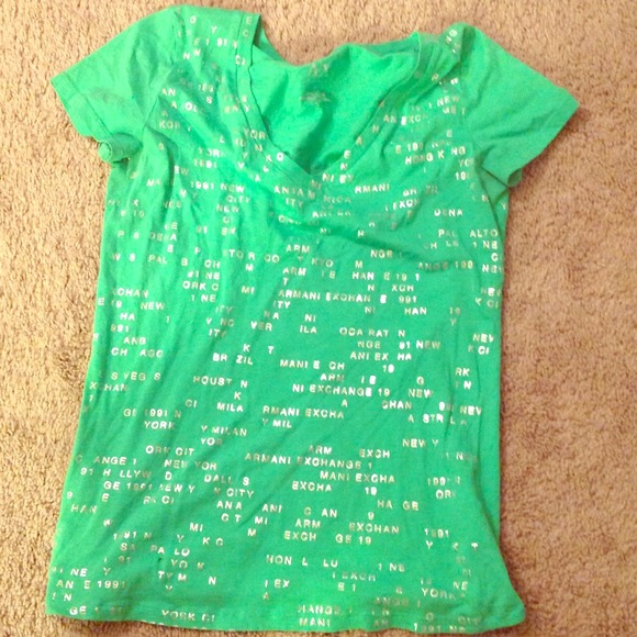 Size M Armani Exchange Tee
