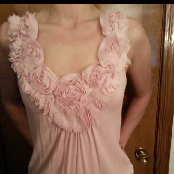 Pink Ruffled Top - Picture 3 of 4