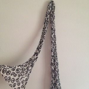 Peace sign scarf