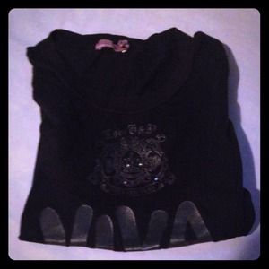 Juicy Couture black shirt