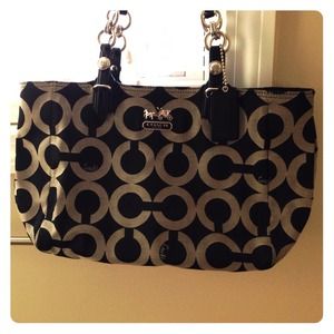 Black coach bag