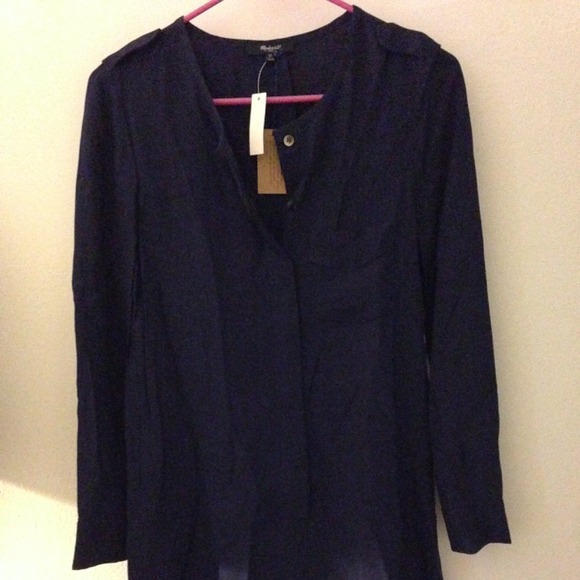 Madewell director shift dress