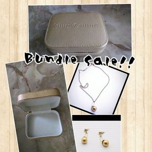 BUNDLE! Juicy couture make up kit and jewelry