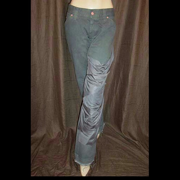 Dolce & Gabbana Deconstructed Draped Jeans 42IT - Picture 2 of 4