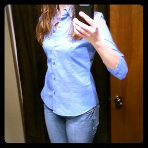 *Bundled*New York & Company Collared Button-up