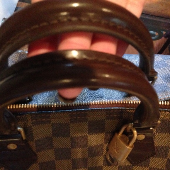 💃SOLD ON EBAY🎅Louis Vuitton Damier Speedy 30 - Picture 4 of 4