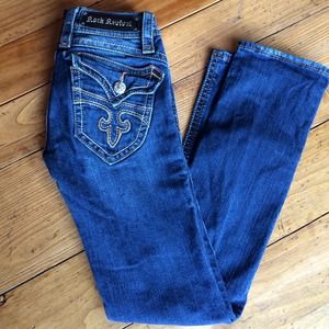 Rock Revival Patti straight leg jeans