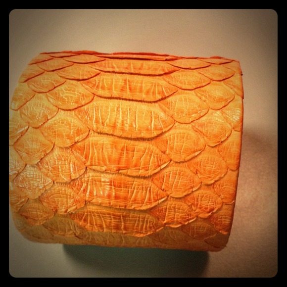 CC Skye snakeskin bracelet