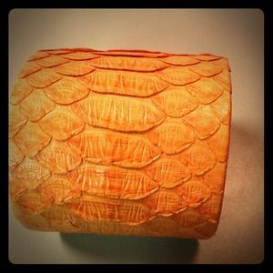 CC Skye snakeskin bracelet