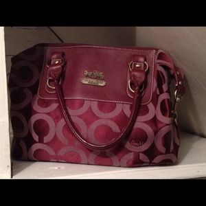 Burgundy Purse