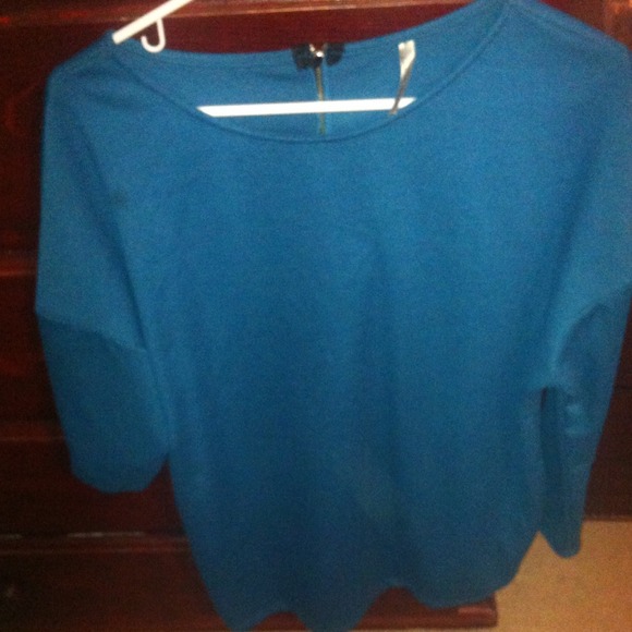 Turquoise long sleeve