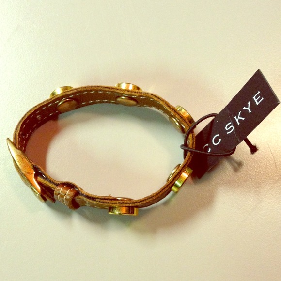 CC SKYE leather bracelet