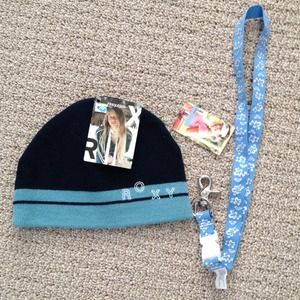 Roxy Beanie and Lanyard Bundle!