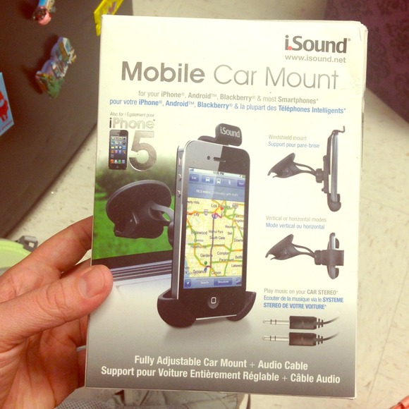 Mobile car mount for cell phones!