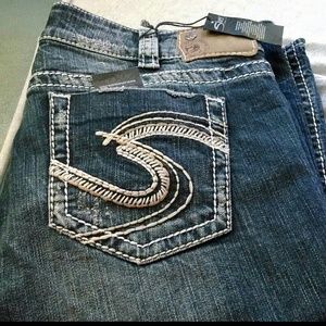 Silver jeans