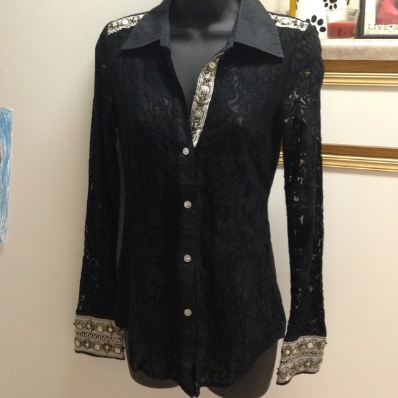 ❌Bundled❌ lace button up