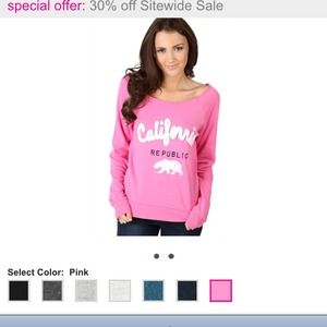 California sweatshirt