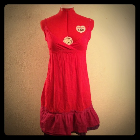multicolored dress