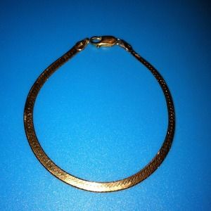 Sold 14k bracelet real yellow gold Italy