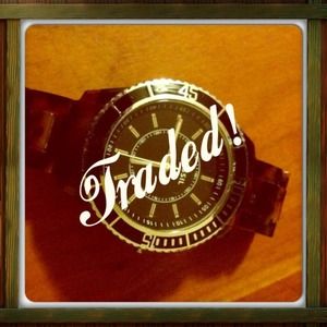 TRADED!!!💛FOSSIL Tortoise Shell Watch💛