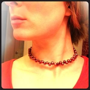 Pearl choker