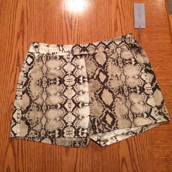 🔆🔆SOLD snakeskin pattern dressy shorts🔆🔆 - Picture 1 of 3