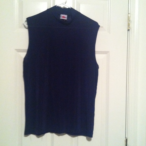 Sheer Mock Turtleneck