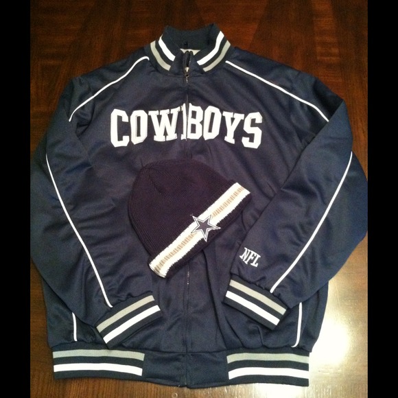 💥💥Authentic NFL Jacket & Hat💥💥