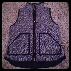 BNWT J.Crew Herringbone Vest