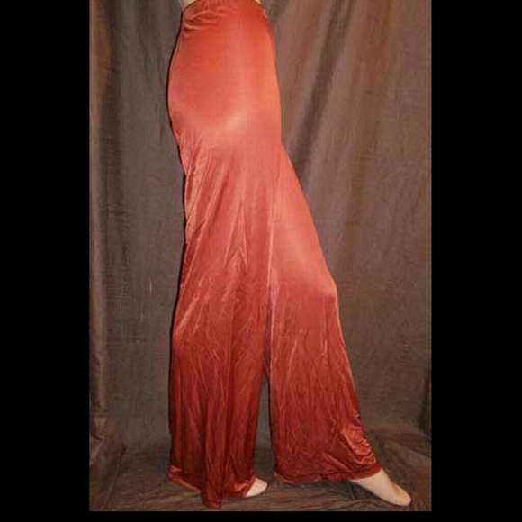 Missoni Slinky Copper Jersey Pants 46IT