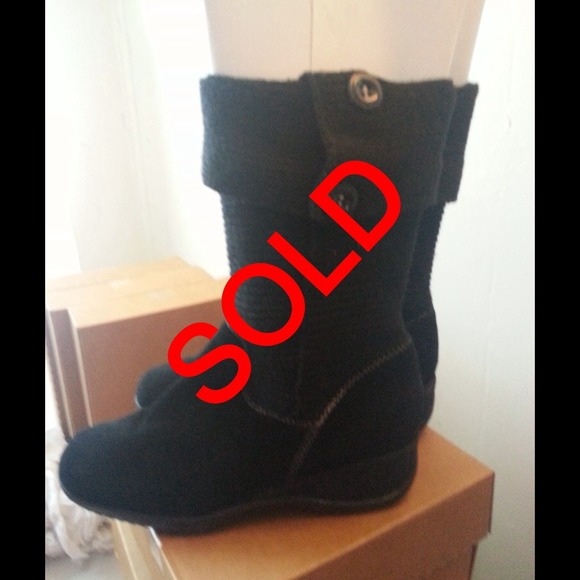 Black Suede Boots