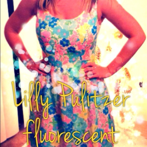 Reserved! NEW!! Lilly Pulitzer fluorescent dress!