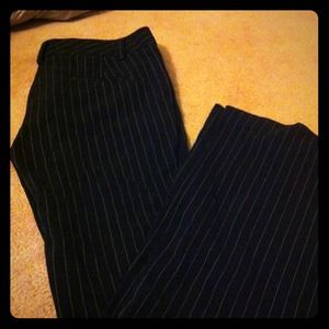 Black full dress pant