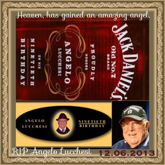 Funeral 12/14. RIP Angelo Lucchesi.