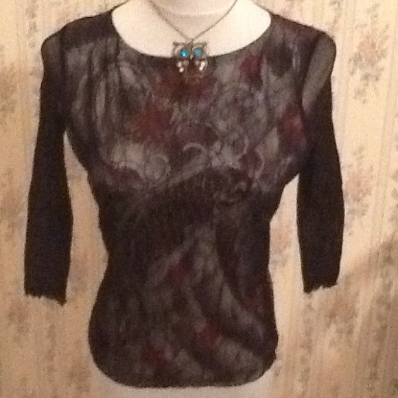 BeBe Top with A Sheer Look & A very Sexxxxy Look😍