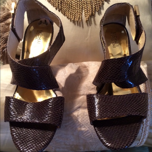 SOLD SOLD SOLD Michael Kors Snakeskins....REDUCED
