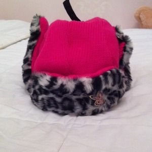 Hot pink Playboy winter hat!