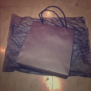 Authentic Alexander McQueen shopping bag
