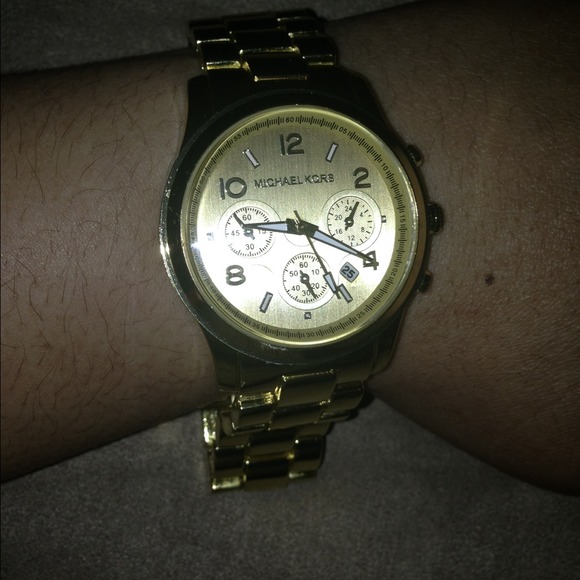 Michael Kors gold watch
