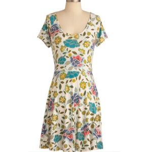 Modcloth Flower Dress