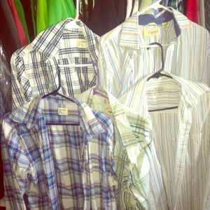 Men's long sleeve button up shirts