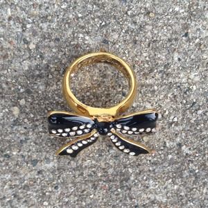Betsey Johnson Jewelry - ‼️SALE‼️New Betsey Johnson Crystal Bow Ring! 🎀 Betsey Johnson Jewelry - ‼️SALE‼️New Betsey Johnson Crystal Bow Ring! 🎀