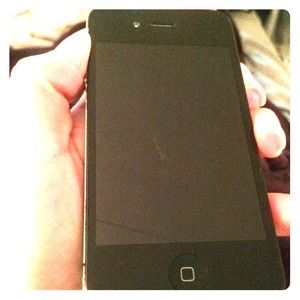 ❗️HOLD❗️iPhone4s Black unlocked for tmobile