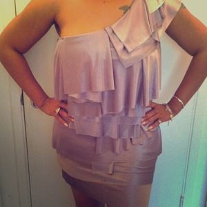 💞👗Layered silky metric Dress Asos.com