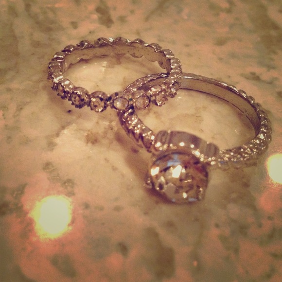 CZ rings.