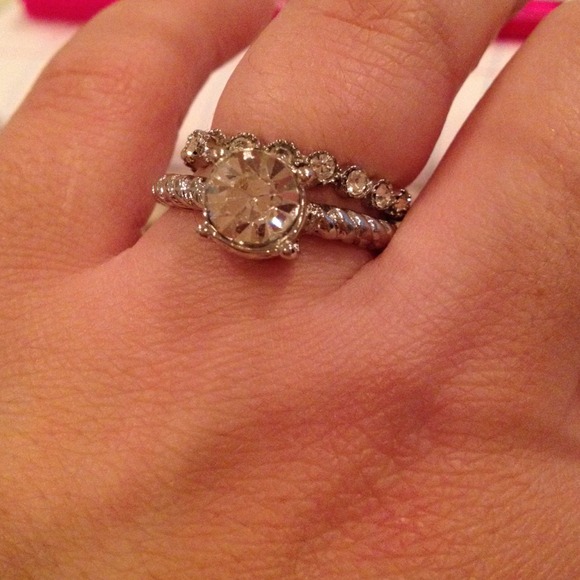 CZ rings. - Picture 2 of 4