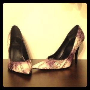 Bakers snake skin heels