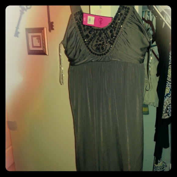 Candies dark brown new dress