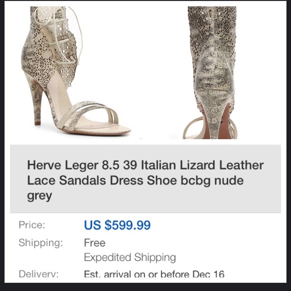 ~~~~~~SOLD~~~~~Herve Leger heels - Picture 4 of 4