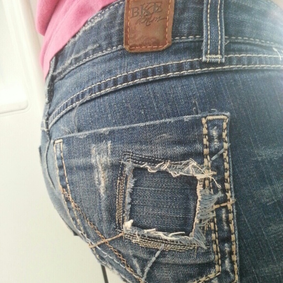 BKE denim jeans sz 29 fit like 27/28 Sabrina